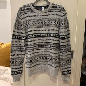 Men’s M H&M patterned sweater